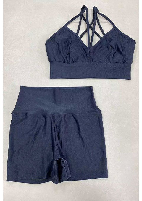   Conjunto shorts básico Preto